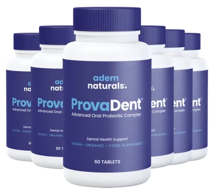 ProvaDent oral probiotic bottles